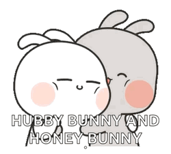 Hubby Bunny And Honey Bunny GIF