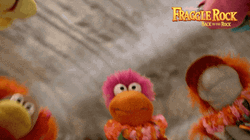 Huddle Puppets Fraggle Rock GIF