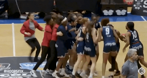 Huddle Volleyball Girls GIF