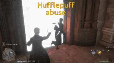 Hufflepuff Abuse Video Game GIF