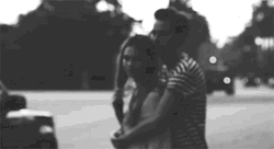 Hug From Behind In The Streets GIF