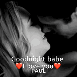 Hug Good Night Love You Paul GIF