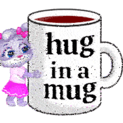 Hug In A Mug Morning Sticker GIF