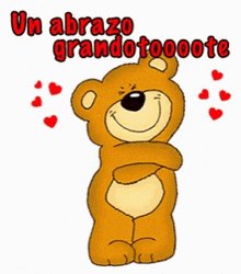 Huge Abrazo Big Bear GIF