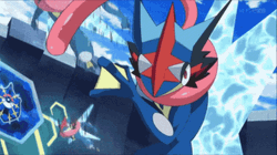 Huge Attack Greninja GIF