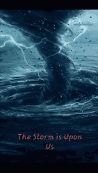 Huge Hurricane Approaching GIF