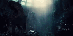 Huge Indominus Rex GIF