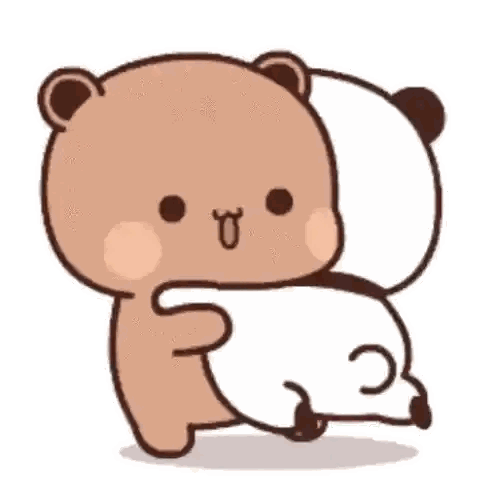 Hugging Bears Sticker