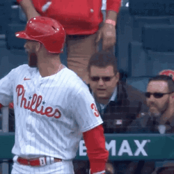 Hugging Bryce Harper Phillies GIF