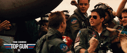 Hugging Excited Tom Cruise GIF