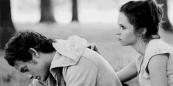 Hugging Her Boyfriend From Behind GIF