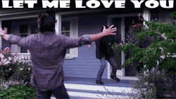 Hugging Let Me Love You GIF