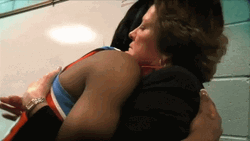 Hugging Pat Summit Pat Myself On The Back GIF