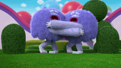 Hugging Rainbow Kingdom GIF