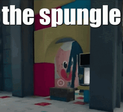 Huggy Wuggy Flying Off Bug GIF