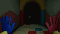 Huggy Wuggy Following GIF