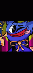 Huggy Wuggy Winking Art GIF