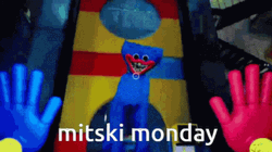 Huggy Wuggy Zoom In GIF