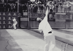 Hugh Jackman Look Alike Plays Cricket GIF