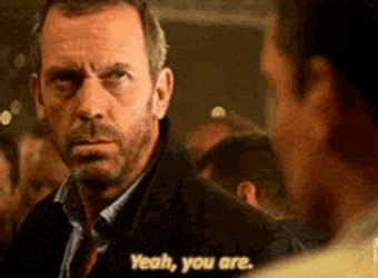Hugh Laurie Yeah You Are GIF