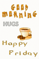 Hugs And Coffee Friday Morning GIF