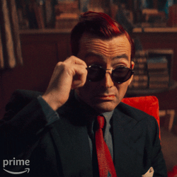 Huh Crowley GIF