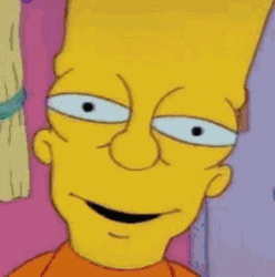 Huh Meme Bart Simpsons GIF