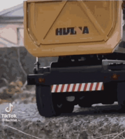 Hul A Dump Truck Giving Middle Finger GIF