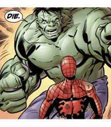 Hulk And Spiderman Meme GIF
