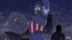 Hulk Black Widow And Avengers Animation GIF