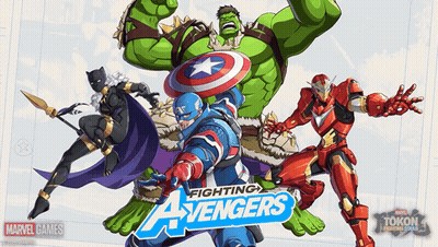 Hulk Captain America Iron Man Avengers Poster GIF