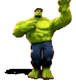 Hulk Dance Sticker GIF