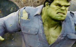 Hulk Destroying His Clothes GIF