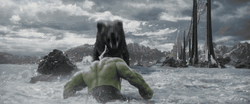 Hulk Got Attacked By A Bear GIF