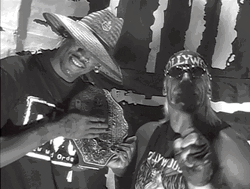 Hulk Hogan Dennis Rodman Having Fun Nwo GIF