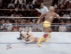 Hulk Hogan Jumps GIF