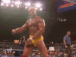 Hulk Hogan Moving His Hands GIF