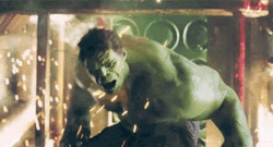 Hulk Not Affected By Bullets GIF