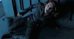 Hulk Ready To Hit Black Widow GIF