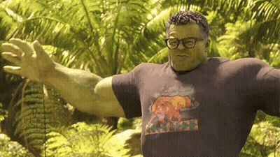 Hulk Wearing Glasses And Kiss T-Shirt GIF