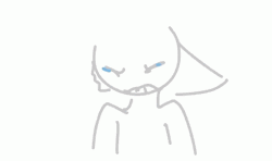 Human Art Animated Crying GIF