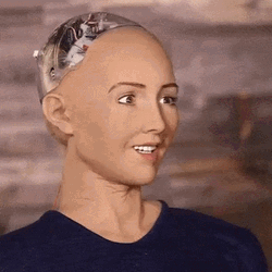 Human Bald Robot