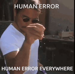 Human Error Everywhere Sprinkle GIF