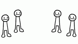 Human Sketch Flop GIF