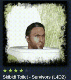 Human Skibidi Toilet Meme Character GIF