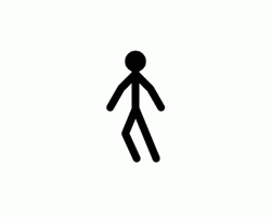 Human Stick Figure GIF