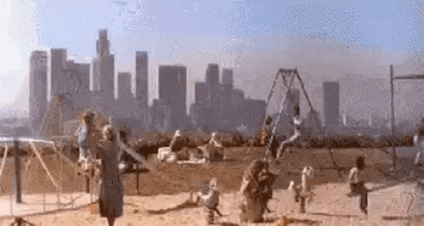 Human Trapped In Implosion Vs Explosion GIF