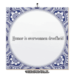 Humor Droefheid Sticker GIF