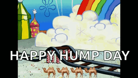 Hump Day Wednesday Sponge Bob And Patrick GIF