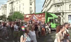 Hungary Lgbt March Protest